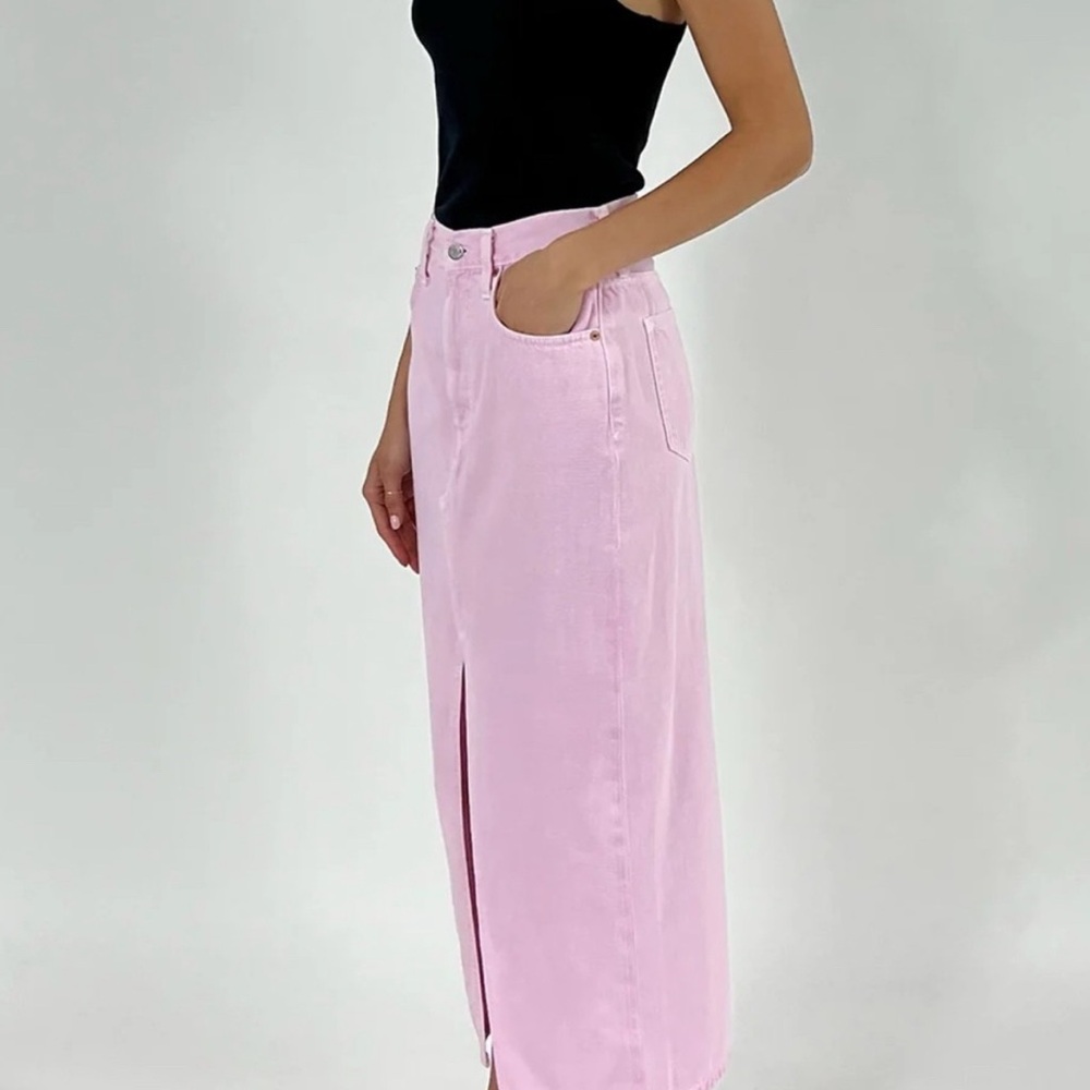 Etica Pink Maxi Skirt
